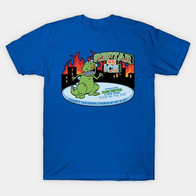 Reptar On Ice Reptar T Shirt TeePublic